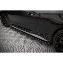 Maxton Rajouts Des Bas De Caisse V.2 BMW M4 G82 Gloss Black, BM-4-G82-M-SD2G Tuning.fr