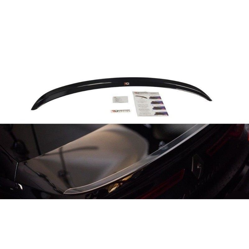 Maxton SPOILER CAP RENAULT TALISMAN Gloss Black, RE-TA-1-CAP1G Tuning.fr