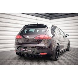 Maxton SPOILER CAP SEAT LEON MK2 CUPRA / FR (APRES FACELIFT) Gloss Black, SE-LE-2F-FR-CAP1G Tuning.fr