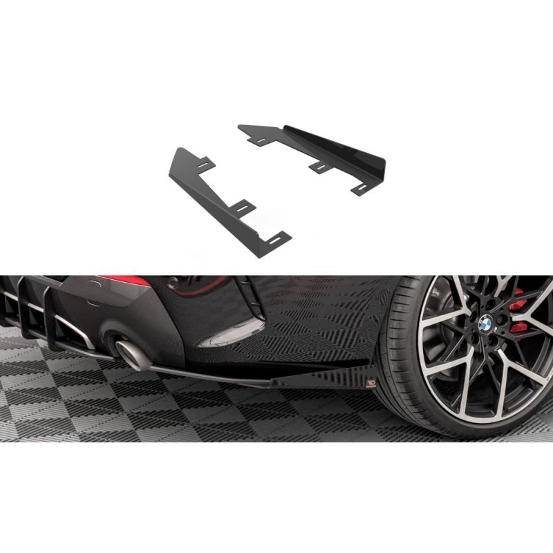 Maxton Rear Side Flaps BMW 4 M-Pack G22, BM4G22MPACKCNC-RSF1G Tuning.fr