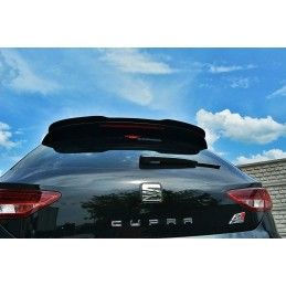 Spoiler Cap Maxton SEAT LEON III CUPRA Noir Brillant