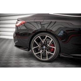 Maxton Lames De Pare-Chocs Arrière Latérales V.2 BMW 4 M-Pack G22 Gloss Black, BM-4-G22-MPACK-RSD2G Tuning.fr