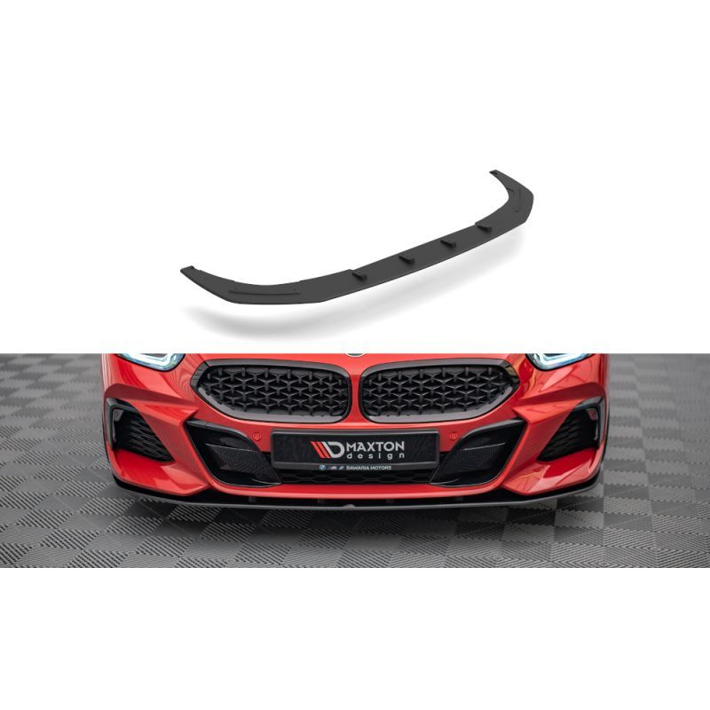 Maxton Street Pro Lame Du Pare-Chocs Avant BMW Z4 M-Pack G29 Black, BMZ429MPACKCNC-FD1B Tuning.fr