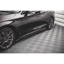 Rajouts Des Bas De Caisse MAXTON Infiniti Q60 S Mk2 Noir Brillant