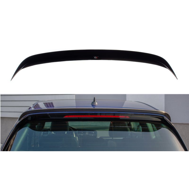 Spoiler Cap Maxton V.1 Volkswagen Golf 7 / 7 Facelift R / R-Line / GTI Noir Brillant