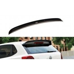 Maxton SPOILER CAP VW POLO MK5 GTI (APRES FACELIFT) Gloss Black, VW-PO-5F-GTI-CAP2G Tuning.fr