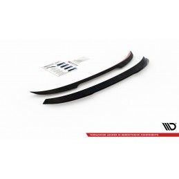 Maxton Spoiler Cap BMW X1 M-Pack F48 Gloss Black, BM-X1-48-MPACK-CAP1G Tuning.fr