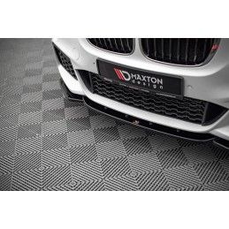 LAME AVANT MAXTON V.1 BMW X1 M-Pack F48 Noir Brillant