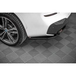 Maxton Lames De Pare-Chocs Arrière Latérales BMW X1 M-Pack F48 Gloss Black, BM-X1-48-MPACK-RSD1G Tuning.fr