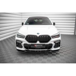 LAME AVANT MAXTON V.1 BMW X6 M-Pack G06 Noir Brillant