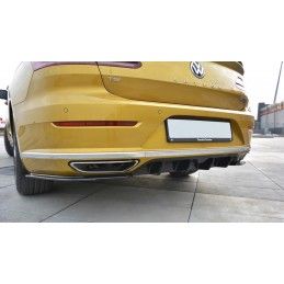 RAJOUT DU PARE-CHOCS ARRIERE VW ARTEON Noir Brillant