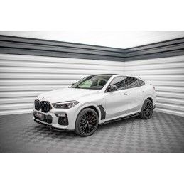 Maxton Rajouts Des Bas De Caisse BMW X6 M-Pack G06 Gloss Black, BM-X6-06-MPACK-SD1G Tuning.fr