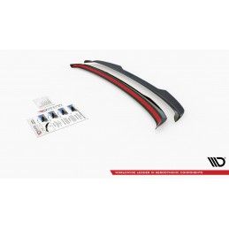 Maxton Spoiler Cap Volvo V60 R-Design Mk2 Gloss Black, VO-V60-3-RDESIGN-CAP1G Tuning.fr