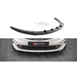 Maxton Lame Du Pare-Chocs Avant V.2 Kia Optima Mk4 Gloss Black, KI-OP-2-FD2G Tuning.fr