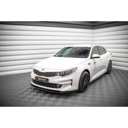 Maxton Lame Du Pare-Chocs Avant V.2 Kia Optima Mk4 Gloss Black, KI-OP-2-FD2G Tuning.fr