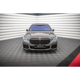 Maxton Lame Du Pare-Chocs Avant V.1 BMW 7 G11 M-Pack Facelift Gloss Black, BM-7-11F-MPACK-FD1G Tuning.fr