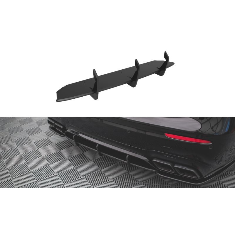 Street Pro Central Diffuseur Arriere Mercedes-Benz E63 AMG Estate/Sedan S213/W213 Noir