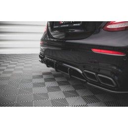 Street Pro Central Diffuseur Arriere Mercedes-Benz E63 AMG Estate/Sedan S213/W213 Noir