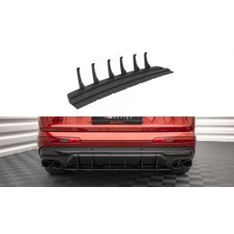 Street Pro Central Diffuseur Arriere Audi SQ7 /Q7 S-Line Mk2 (4M) Facelift Rouge