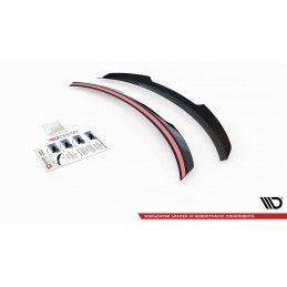 Spoiler Cap Maxton Skoda Octavia Liftback Mk4 Noir Brillant