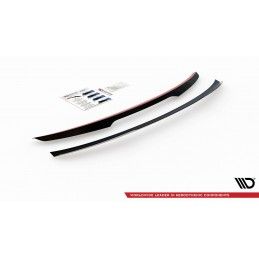 Spoiler Cap Maxton Skoda Octavia Liftback Mk4 Noir Brillant