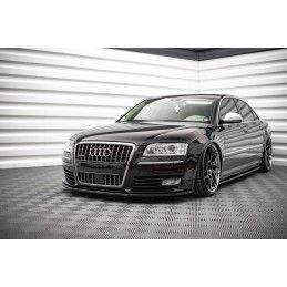 Maxton RAJOUTS DES BAS DE CAISSE POUR AUDI S8 D3 Gloss Black, AU-S8-D3-SD1G Tuning.fr