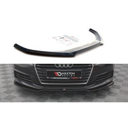 Maxton Lame Du Pare-Chocs Avant V.2 Audi A4 B9 Gloss Black, AU-A4-B9-FD2G Tuning.fr