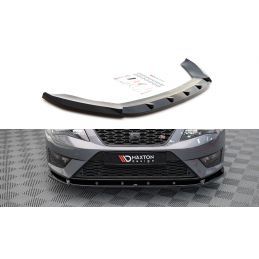 LAME AVANT MAXTON V.1 Seat Leon FR / Cupra Mk3 Noir Brillant