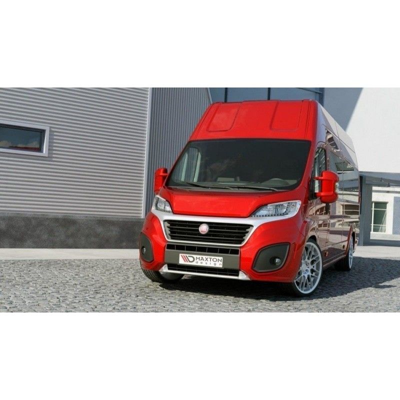 Maxton PARE-CHOCS AVANT FIAT DUCATO III (APRES FACELIFT) Not primed, FI-DU-3F-F1F Tuning.fr