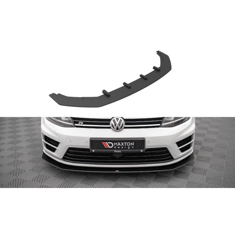 Street Pro LAME AVANT MAXTON V.2 Volkswagen Golf R Mk7 Noir-Rouge