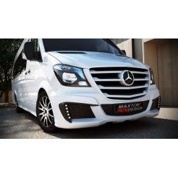 PARE-CHOCS AVANT MERCEDES SPRINTER 2013-UP SANS LED Not primed