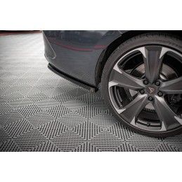 Maxton Lames De Pare-Chocs Arrière Latérales Cupra Leon ST Gloss Black, CU-LE-1-ST-RSD1G Tuning.fr