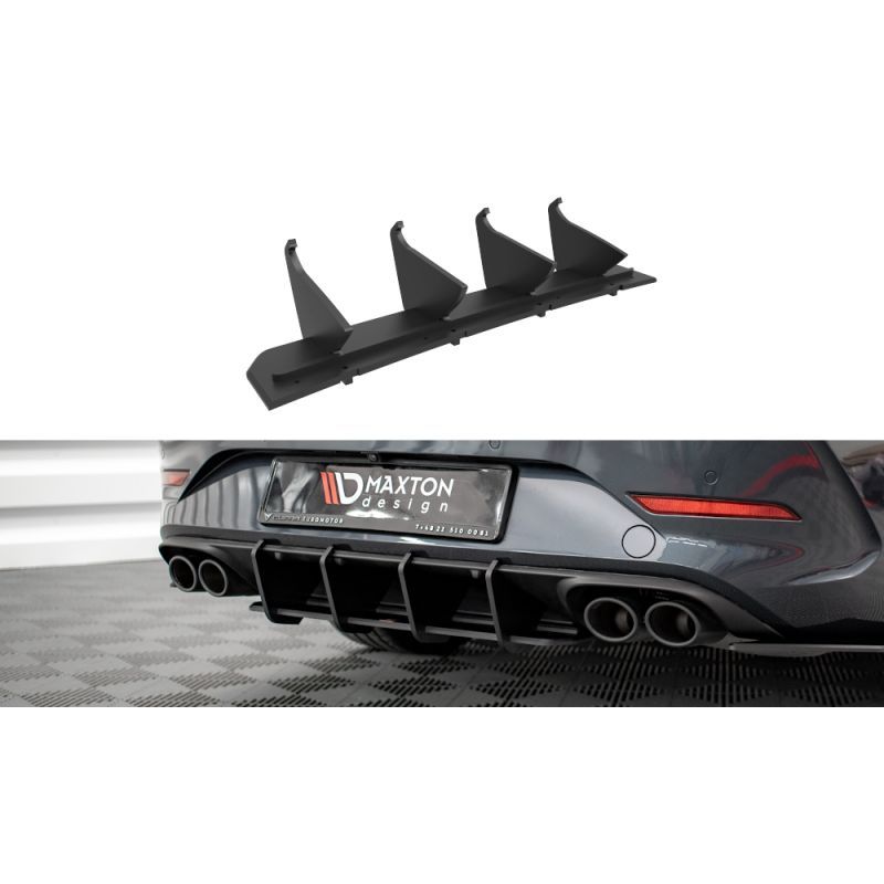 Street Pro Central Diffuseur Arriere Cupra Leon Noir