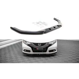 Maxton Lame Du Pare-Chocs Avant V.2 Honda Civic Mk9 Gloss Black, HO-CI-9-K-FD2G Tuning.fr