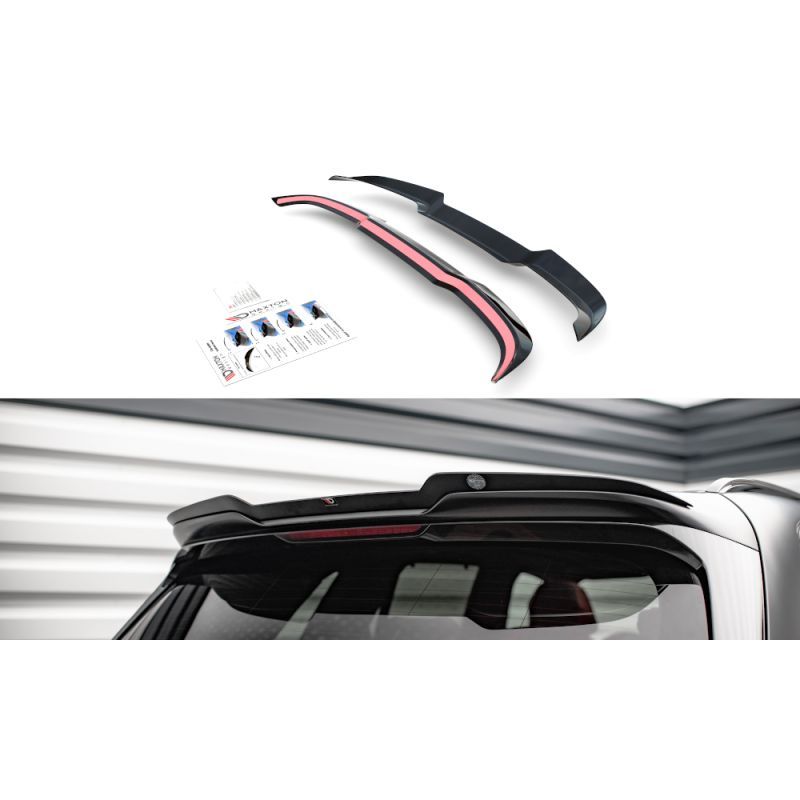 Spoiler Cap Maxton BMW X5M F95 Noir Brillant