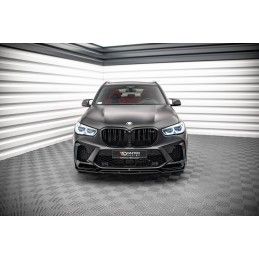 LAME AVANT MAXTON V.3 BMW X5M F95 Noir Brillant