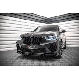 LAME AVANT MAXTON V.3 BMW X5M F95 Noir Brillant