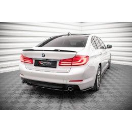 Maxton Spoiler Cap BMW 5 G30 Gloss Black, BM-5-G30-CAP1G Tuning.fr