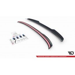 Maxton Spoiler Cap BMW 5 G30 Gloss Black, BM-5-G30-CAP1G Tuning.fr