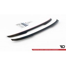 Maxton Spoiler Cap BMW 5 G30 Gloss Black, BM-5-G30-CAP1G Tuning.fr