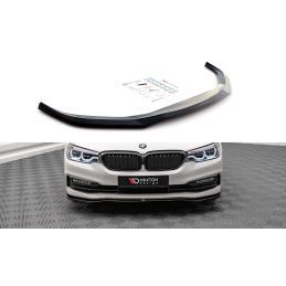 Maxton Lame Du Pare-Chocs Avant V.1 BMW 5 G30 Gloss Black, BM-5-G30-FD1G Tuning.fr