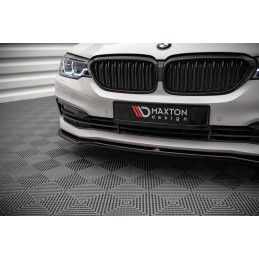 Maxton Lame Du Pare-Chocs Avant V.1 BMW 5 G30 Gloss Black, BM-5-G30-FD1G Tuning.fr