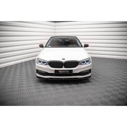 Maxton Lame Du Pare-Chocs Avant V.2 BMW 5 G30 Gloss Black, BM-5-G30-FD2G Tuning.fr