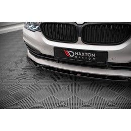 Maxton Lame Du Pare-Chocs Avant V.2 BMW 5 G30 Gloss Black, BM-5-G30-FD2G Tuning.fr