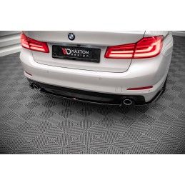 Central Arriere Splitter BMW 5 G30 Noir Brillant