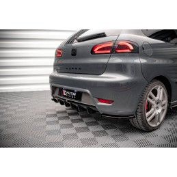 Lames De Pare-Chocs Arrière Latérales Seat Ibiza Cupra Mk3 Noir Brillant