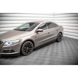 Maxton Rajouts Des Bas De Caisse V.2 Volkswagen Passat CC Gloss Black, VW-PA-CC-SD2G Tuning.fr