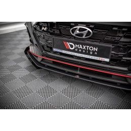 Street Pro LAME AVANT MAXTON V.1 + Flaps Hyundai I20 N Mk3 Noir-Rouge + Rabats Brillant