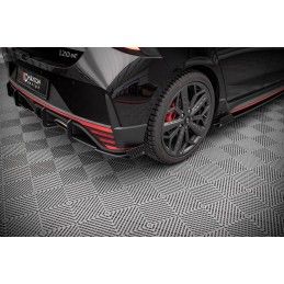 Street Pro LAME ARRIERE MAXTON + Flaps Hyundai I20 N Mk3 Noir + Rabats Brillant 