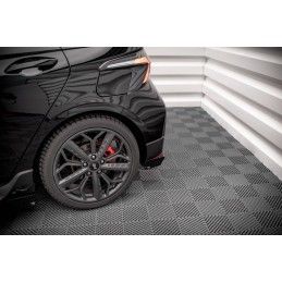 Street Pro LAME ARRIERE MAXTON + Flaps Hyundai I20 N Mk3 Noir-Rouge + Rabats Brillant